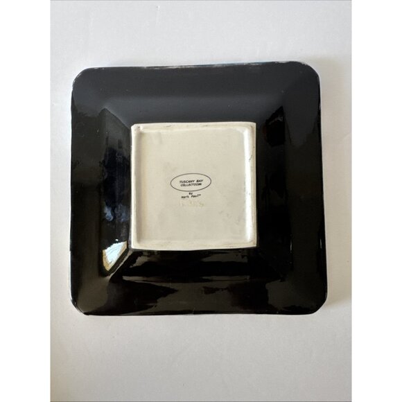 Mark Paul Hand Painted Signed Tuscany Bay Collection 7” Inch Ceramic Plate - Picture 4 of 10